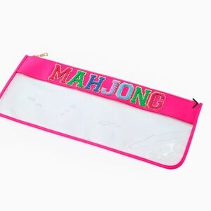 Oh My Mahjong Neon Pink Tile Bag